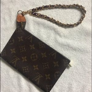 Authentic Louis Vuitton mini accessories pouch bag